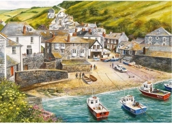 Gibsons puzzle Port Isaac kikötője, Cornwall – 500 darab