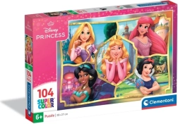 Clementoni Disney Hercegnők puzzle 104 darab