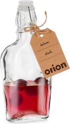 Üvegből készült, csatos palack 180 ml