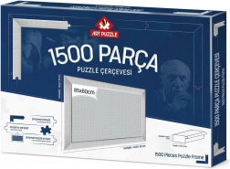 Puzzle keret 85x60 cm fehér