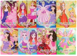 Kifestők lányoknak – füzet, 16 lap