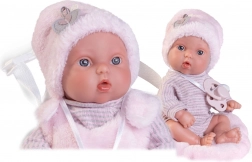 Antonio Juan Picolín - realisztikus baba csecsemő teljes vinil 21 cm