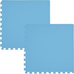 Humbi hab padlóalátét 120 × 60, nagy vízálló puzzle, 2 db, világoskék