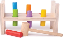 Bigjigs Baby fa kalapálós játék