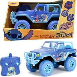 Disney Stitch RC Jeep Wrangler 1:16 a Jada Toys-tól