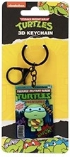 3D kulcstartó Nindzsa Teknőcök