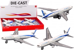 Súrlódásos hajtású személyszállító repülőgép Fém fehér