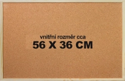 Parafa kirakóalátét 56 × 36 cm kerettel