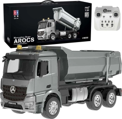 CaDA távirányítós billencs Mercedes Benz Arocs 1:20