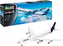 A340-300 Lufthansa repülőgép makett új dizájn 1/144