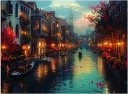 Puzzle Hajnal Velencében 1000 darabos