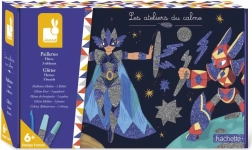 Janod Színes homok csillámokkal Hősök