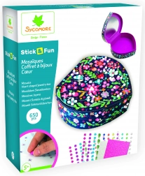 Stick & Fun - Ékszerdoboz Szív Alakú