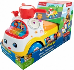 Fisher-Price Music Parade lábbal hajtható járgány – sárga