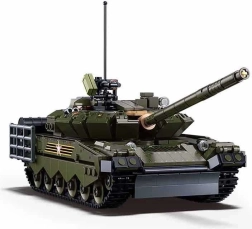 Sluban T-80 Tank 2 az 1-ben Építőkészlet 1:35