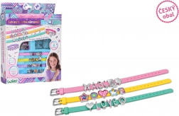 Betűs karkötők készítése – cseh csomagolás