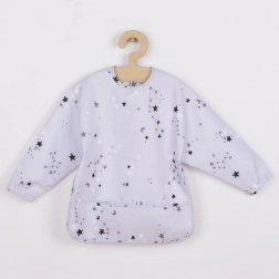 Gyermek előke–kötény hosszú ujjal New Baby 45 × 36 cm