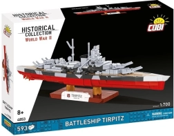TIRPITZ csatahajó építőkészlet 1:700 (593 elem)