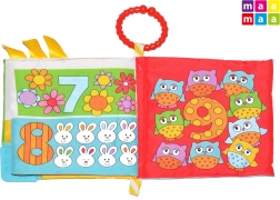 Textil babakönyv 15 × 15 cm