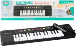 Elektronikus zongora mikrofonnal gyerekeknek