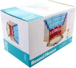 Maxim fűtőház forgókoronggal három mozdony számára