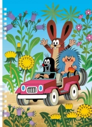 A5-ös Jegyzetfüzet Spirálkötéssel - Vakond