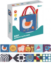 Érzékszervi könyvecske a legkisebbeknek – kontrasztos képek és tevékenységek