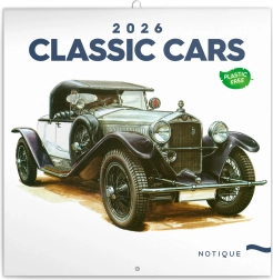 Jegyzetes naptár Classic Cars - Václav Zapadlík, 2026