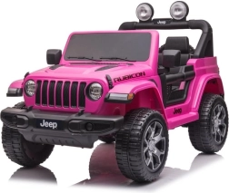 BABY MIX JEEP WRANGLER RUBICON elektromos gyerekautó, rózsaszín