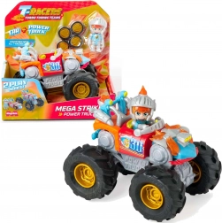 T-Racers Power Trucks Mega Striker 2 az 1-ben átalakítható szett