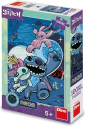 Puzzle Lilo & Stitch Neon 100 XXL Darab