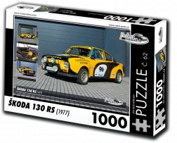 RETRO-AUTA puzzle Škoda 130 RS (1977) – 1000 darab