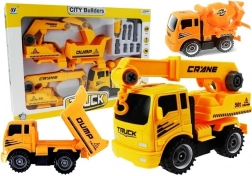 Szétszerelhető építőjárművek készlete