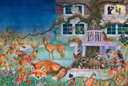 Puzzle Éjszakai látogatás 100 darab SCHMIDT