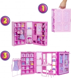 barbie álomszekrény 3.0 babával