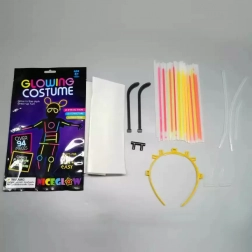 94 darabos fluoreszkáló pálcikakészlet