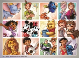 Puzzle Marvel: Disney karakterek XXL 100 darab