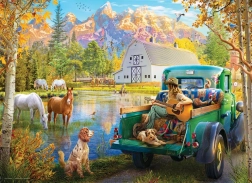 Puzzle Éneklő tó 1000 darab EUROGRAPHICS