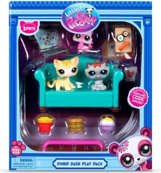 Littlest Pet Shop készlet – nasi cicákkal – játékkészlet