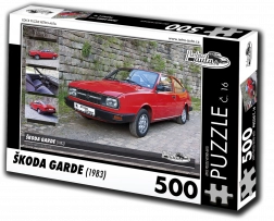 RETRO-AUTA Puzzle Škoda Garde 1983 500 darab