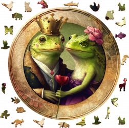 Fa puzzle Szerelem és békák 505 darab