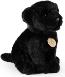Eco-Friendly fekete párduc plüssfigura, 23 cm