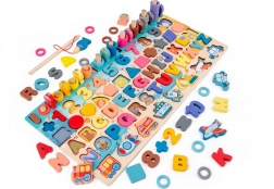 2Kids oktató többfunkciós tábla 6 az 1-ben