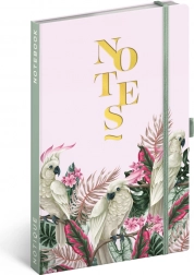 Notique Kakadu vonalas jegyzetfüzet 13 × 21 cm