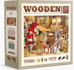 WOODEN CITY Sant műhelye fa puzzle, 1010 darab