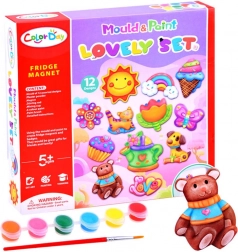 Kreatív készlet mágnesek készítéséhez és festéséhez