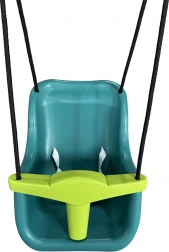 Tyrkizkék műanyag baba hinta 2Kids Toys