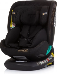 Chipolino Supreme i-Size autósülés 40–150 cm Isofix 360 – Obszidián