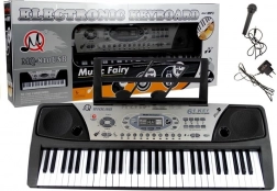 Elektronikus billentyűzet mikrofonnal