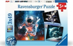 Ravensburger puzzle világegyetem felfedezése 3x49 rész